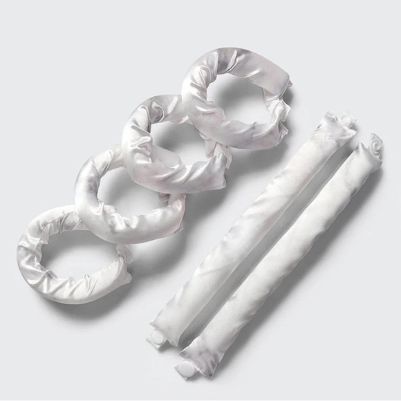 🆓☀️KITSCH Satin Heatless Curling Pillow Rollers 6 Pack NIB - Picture 3 of 5